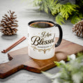 I Am Blessed Coffee Mug — Christian Inspirational Scripture Ephesians 1:3 (11oz & 15oz)