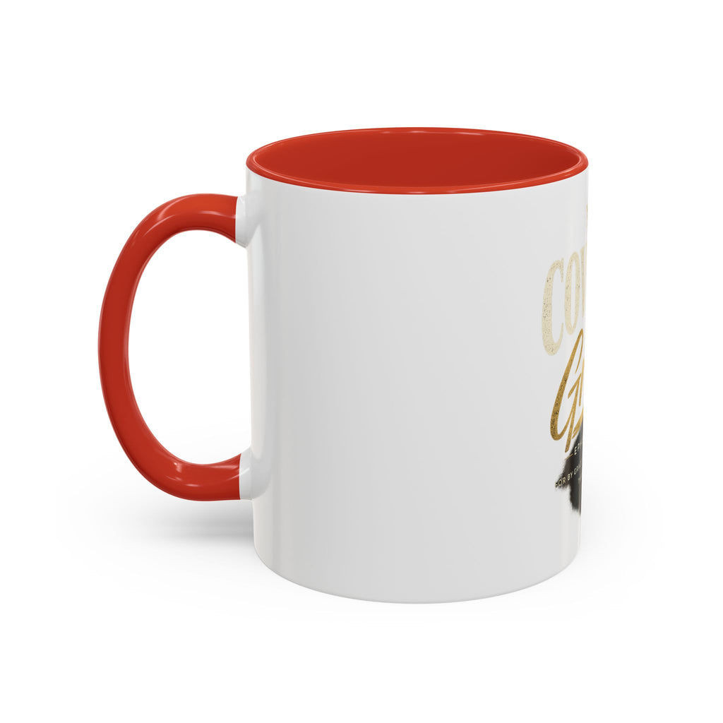 Covered By Grace Ceramic Coffee Mug — Ephesians 2:8 Inspirational Gift