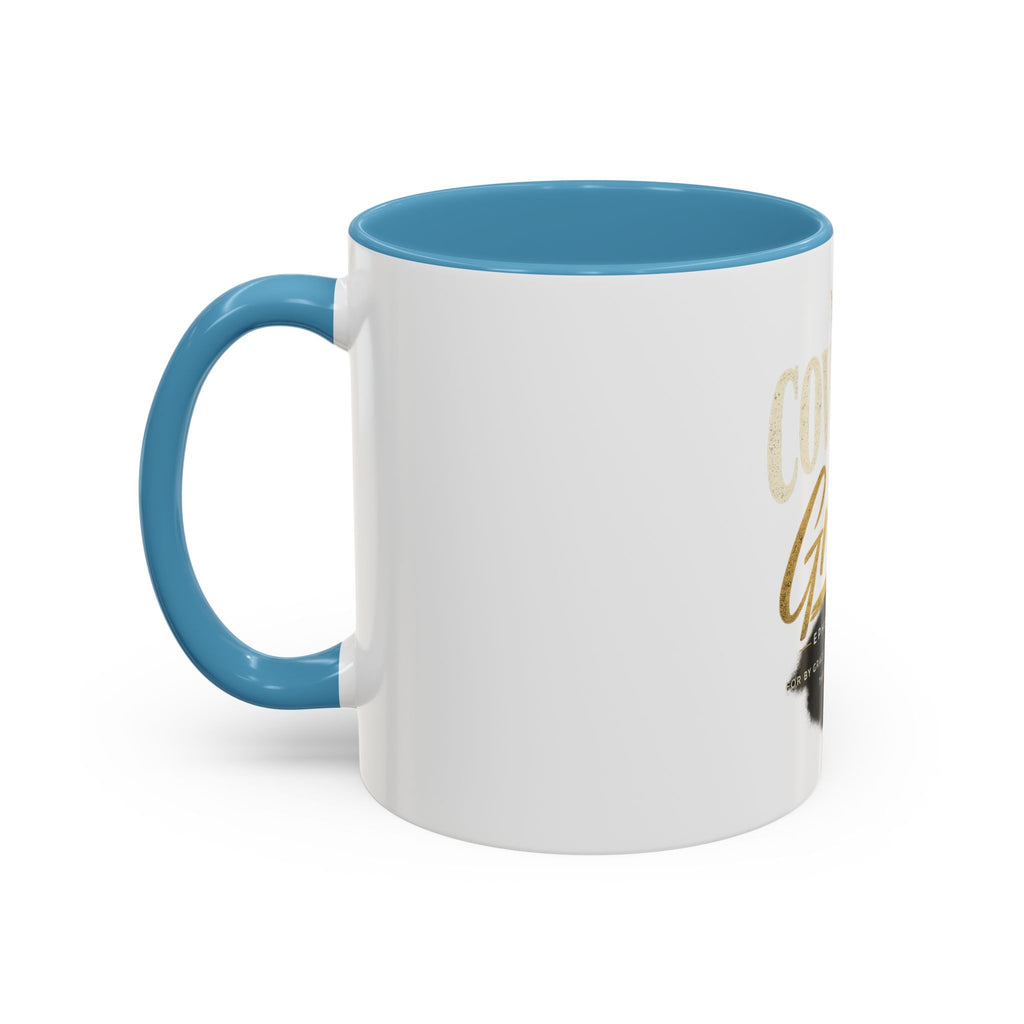 Covered By Grace Ceramic Coffee Mug — Ephesians 2:8 Inspirational Gift