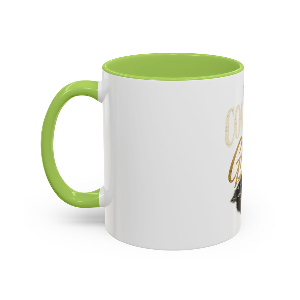 Covered By Grace Ceramic Coffee Mug — Ephesians 2:8 Inspirational Gift