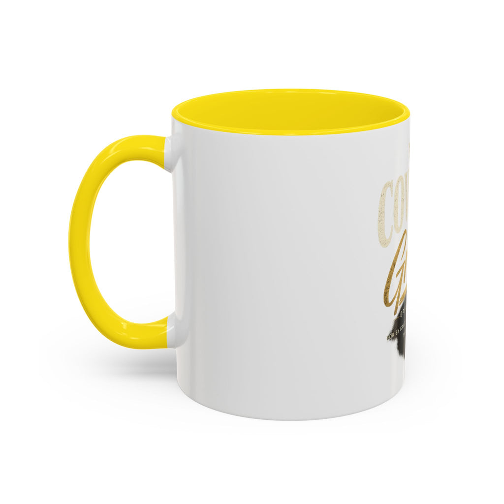 Covered By Grace Ceramic Coffee Mug — Ephesians 2:8 Inspirational Gift
