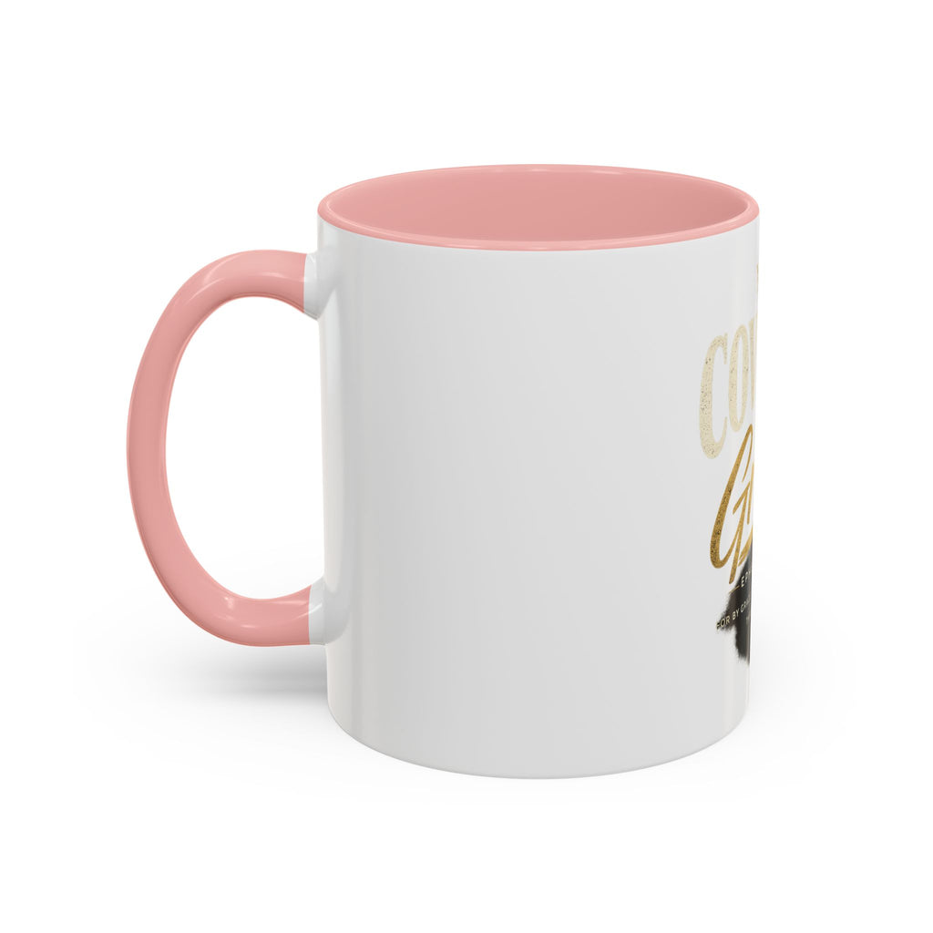 Covered By Grace Ceramic Coffee Mug — Ephesians 2:8 Inspirational Gift